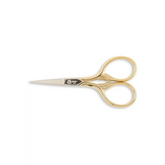 Gingher Gold-Handled Lion's Tail Embroidery Scissors - 3 1/2"